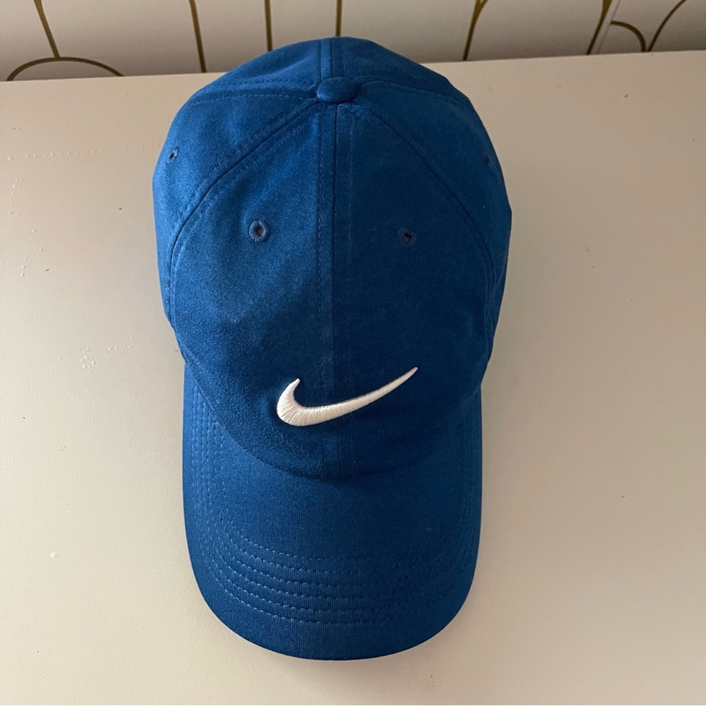 Nike Royal Blue Cap with White Logo